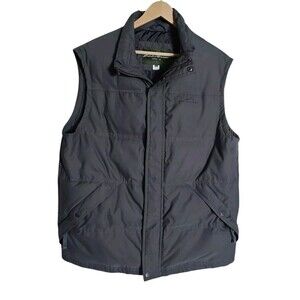 eddie bauer premium goose down vest Eb 650 Fill Power Gray Size Large Outdoors